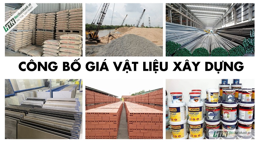 Công bố giá vật liệu xây dựng [TỔNG HỢP CẢ NƯỚC]