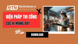 Biện pháp thi công cọc xi măng đất