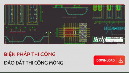 Biện pháp thi công đào đất thi công móng