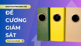 Đề cương giám sát
