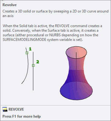 Học AutoCAD 3D dựng hình lệnh Revolve HocThatNhanh.vn