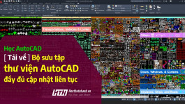 Thư viện AutoCAD đầy đủ (2D + 3D) liên tục cập nhật