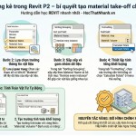 Bảng thống kê trong Revit P2 – bí quyết tạo material take-off chuẩn nhất