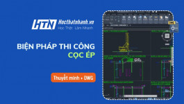Tài liệu BIỆN PHÁP THI CÔNG CỌC ÉP (Word+CAD)