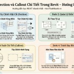 Cách Tạo Section và Callout Chi Tiết Trong Revit – Hướng Dẫn Từ A–Z