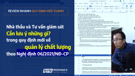 [Review] Quy định mới về quản lý chất lượng cần lưu ý theo Nghị định 06/2021/NĐ-CP