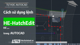 Cách sử dụng lệnh HE trong AutoCAD chi tiết nhất
