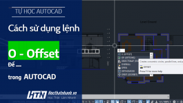 Cách sử dụng lệnh Offset trong CAD qua ví dụ cụ thể