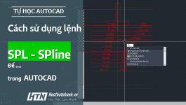 Lệnh vẽ đường cong trong CAD nhanh chóng bằng SPline