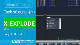 Lệnh phá khối trong CAD cho các block cứng đầu