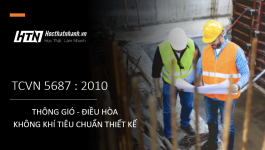 TCVN 5687 : 2010 THÔNG GlÓ - ĐIỀU HÒA KHÔNG KHÍ TIÊU CHUẨN THIẾT KẾ