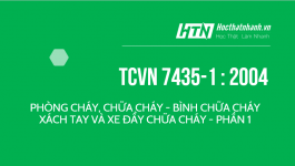 TCVN 7435-1 : 2004 - ISO 11602-1:2000 PHÒNG CHÁY, CHỮA CHÁY - BÌNH CHỮA CHÁY XÁCH TAY VÀ XE ĐẨY CHỮA CHÁY - PHẦN 1