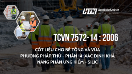 TCVN 7572-14 : 2006 CỐT LIỆU CHO BÊ TÔNG VÀ VỮA - PHƯƠNG PHÁP THỬ - PHẦN 14