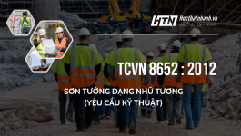 TCVN 8652 : 2012 SƠN TƯỜNG DẠNG NHŨ TƯƠNG - YÊU CẦU KỸ THUẬT