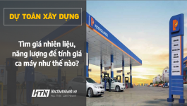 Cách tìm giá nhiên liệu xăng dầu để tính giá ca máy từ thông báo của Petrolimex?