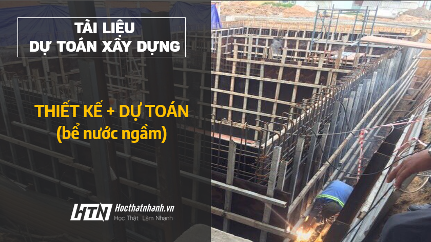 [Tài liệu]_ Thiết kế + dự toán bể nước sinh hoạt + Pccc