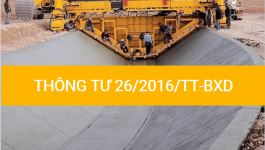 Thông tư 26/2016/TT-BXD Quy định chi tiết một số nội dung về  quản lý chất lượng và bảo trì công trình xây dựng