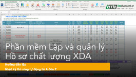 Phần mềm lập nhật ký thi công tự động với 5 Bước thực hành
