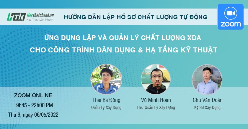 Phần mềm lập và quản lý hồ sơ chất lượng XDA