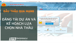 Đăng tải Kế hoạch lựa chọn nhà thầu trên Hệ thống mạng đấu thầu Quốc gia