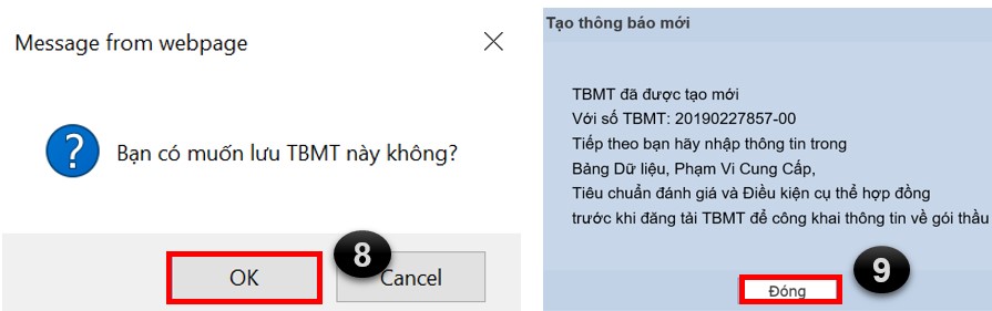 Đăng tải thông báo mời thầu và phát hành E-HSMT - ảnh 5