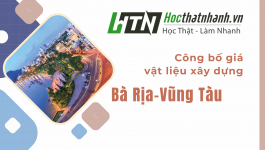 Công bố giá vật liệu xây dựng Bà Rịa - Vũng Tàu [Mới nhất]