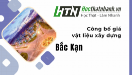 Công bố giá vật liệu xây dựng Bắc Kạn [Mới nhất]