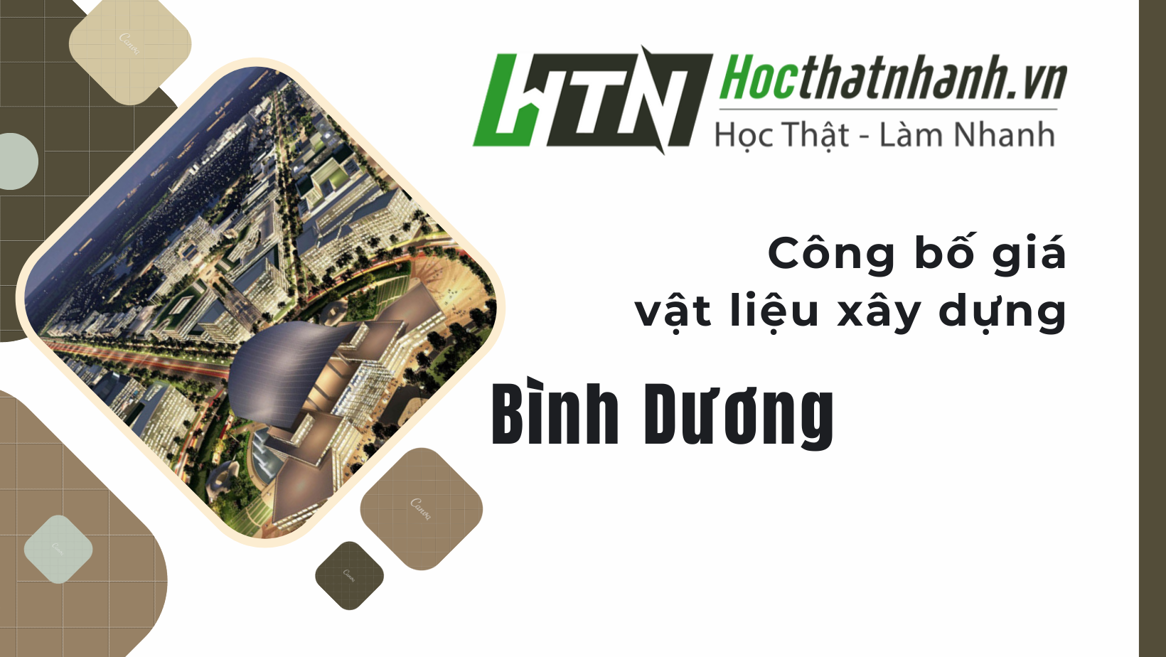 Công bố giá vật liệu xây dựng Bình Dương [Mới nhất]