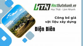 Công bố giá vật liệu xây dựng Điện Biên [Mới nhất]