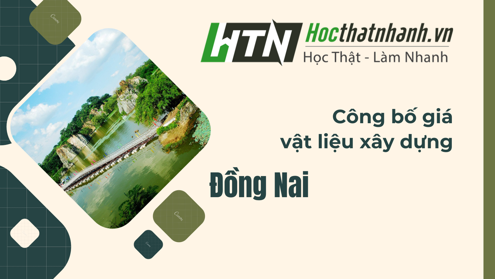 Công bố giá vật liệu xây dựng Đồng Nai [Mới nhất]