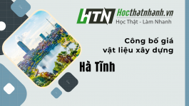Công bố giá vật liệu xây dựng Hà Tĩnh [Mới nhất]