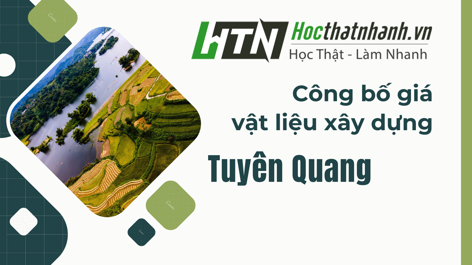 Công bố giá vật liệu xây dựng Tuyên Quang [Mới nhất]