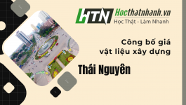 Công bố giá vật liệu xây dựng Thái Nguyên [Mới nhất]