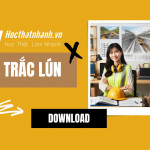 Đề cương, dự toán quan trắc lún