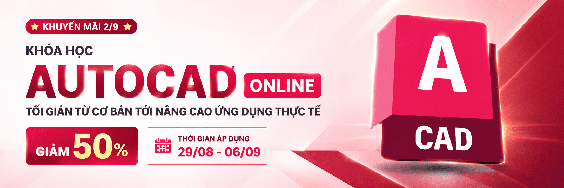Khóa học AutoCAD tối giản - từ Cơ bản tới Nâng Cao
