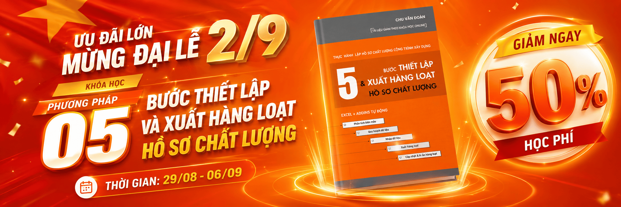 Phương pháp 05 bước thiết lập và xuất hàng loạt Hồ sơ chất lượng