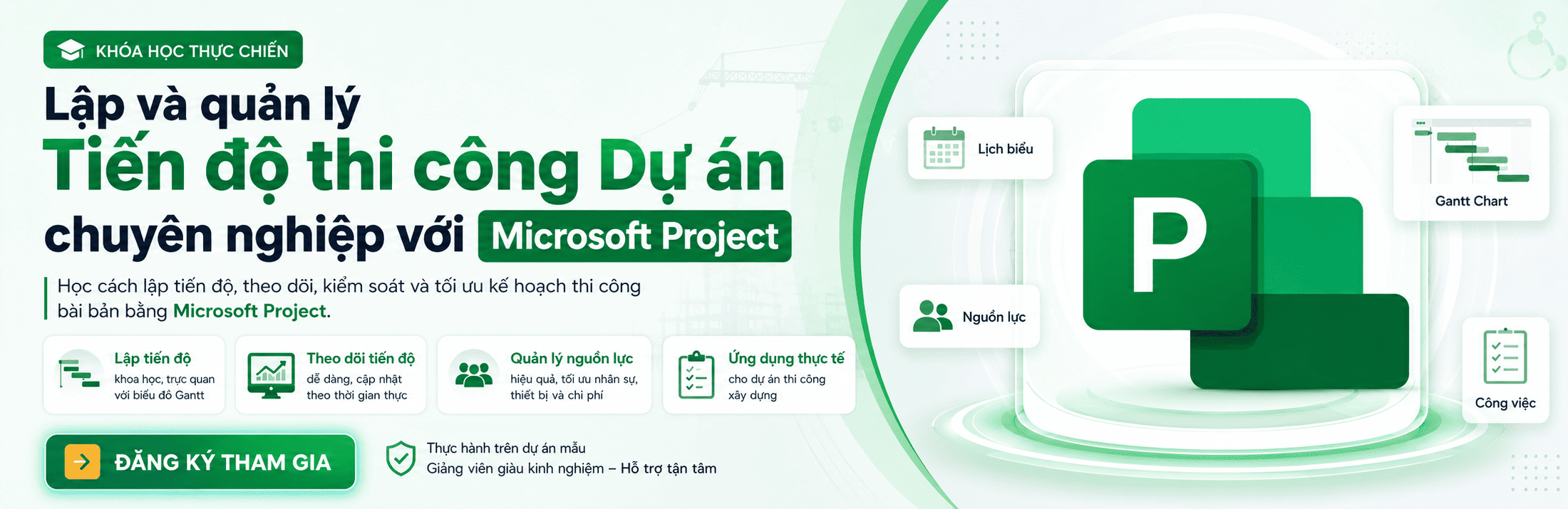 Khóa học MS Project từ cơ bản tới nâng cao