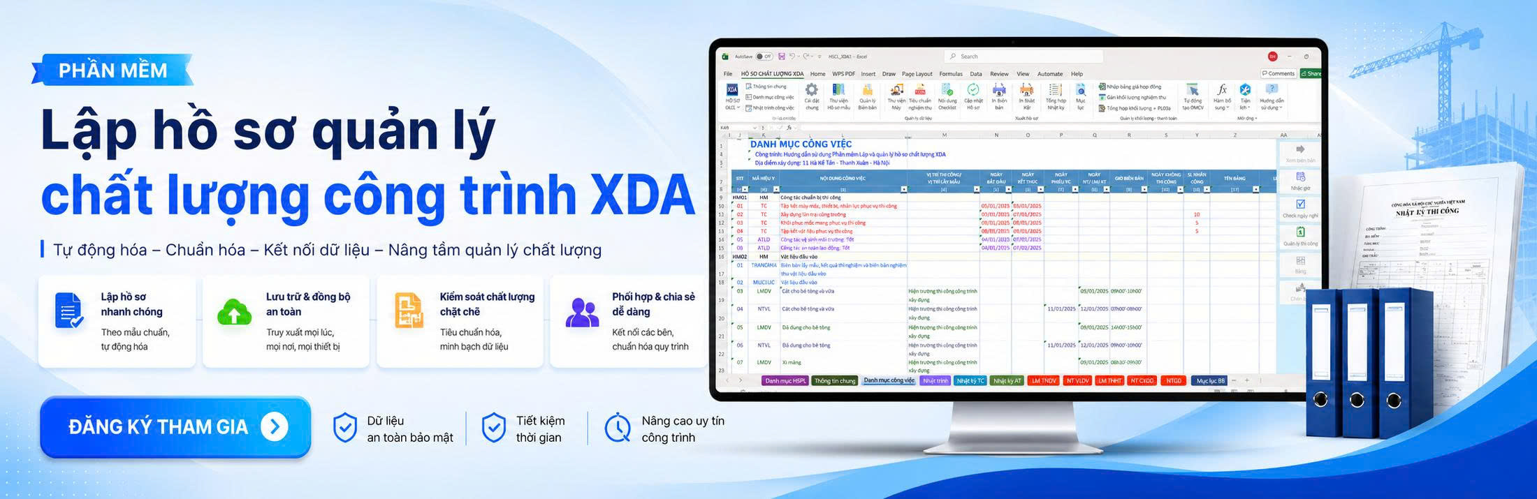 Phương pháp triển khai lập hồ sơ nghiệm thu chất lượng xây dựng từ A-Z